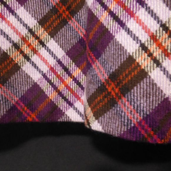 ESPRIT, plaid lined skirt with belt loops, side zip, size 8, BNWOT - Picture 14 of 16